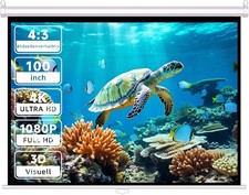 100" Rollo-Leinwand manuelle