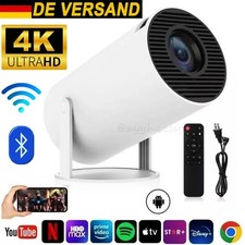 Mini Beamer 4K UHD Heimkino Projektor LED 5G WiFi Bluetooth Android Taschenkino
