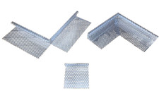 Kiesfangleiste Ecke Verbinder Lochblech Kiesleiste Kiesfang Außenecke Innenecke