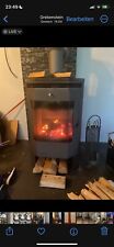 kaminofen  6 KW. Schwarz grau gebraucht