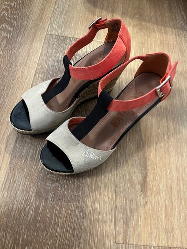 Oliver keilabsatzschuhe 37 - s.oliver,