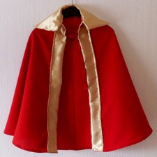 KÖNIG Umhang - Kostüm für Fasching Karneval, Kaiser Prinz Herrscher Königsumhang