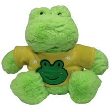 Eddy Toys Süßer Frosch mit Frosch-Shirt Kuscheltier 38cm Gebraucht