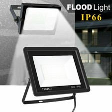 LED Fluter Strahler 50W SMD Außen IP66 Scheinwerfer Flutlicht 230V Kaltweiß