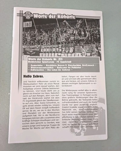Fanzine ultras flyer worte - fanzine, der