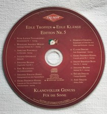 CD Trumpf Edle Tropfen Edle Klänge  Edition Nr. 5 