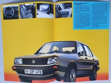 Alter Prospekt "VW Jetta 2