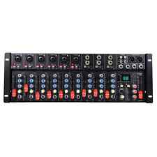 Citronic CSR-63 9-Kanal Rackmount Mixer mit Bluetooth & DSP Effekten
