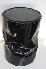 OPINION CIATTI Hocker TAB.U - Alu schwarz - Beistelltisch BRUNO RAINALDI Design