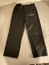 Zara Baggy Lederhose 