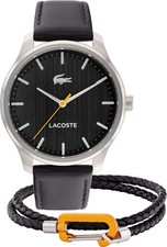 LACOSTE Herren Armbanduhr Quarzuhr LISBON 2070028 Herrenuhr Uhr Leder