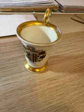 Thomas Porzellan-Tasse - Dresden Wappen - vergoldet - ca. 1920