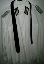 NVA Uniform Hemd NVA Offizier Schulterstücke Fasching Major Halloween Fetisch 