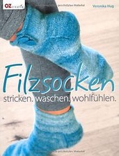 Filzsocken: stricken. waschen