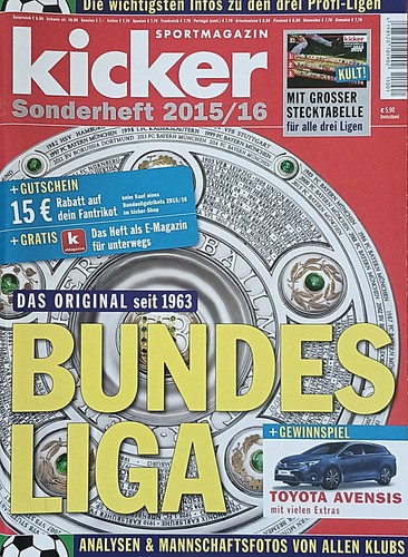 Kicker sonderheft bundesliga - kicker-sonderheft,