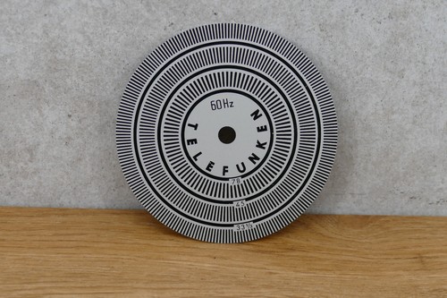 Telefunken stroboskopscheibe - telefunken,