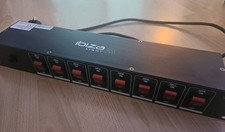 Ibiza LC-806S  Steckdosenleiste 8-fach einzeln schaltbar 