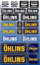 OHLINS Shock Stickers Motorrad Set Grafik Aufkleber Kawasaki Ducati Aprilia 