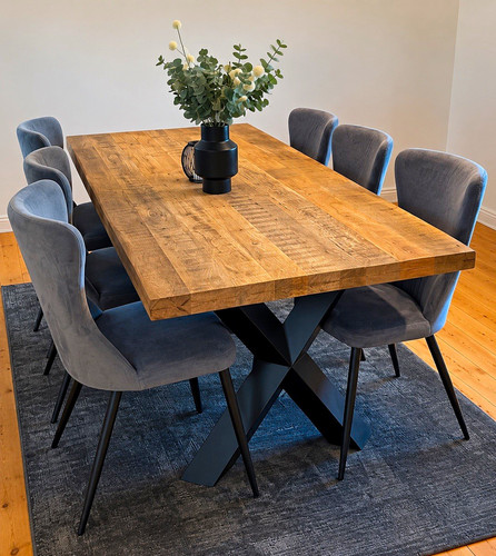Massivholz esstisch 200x100 - massivholz, cm