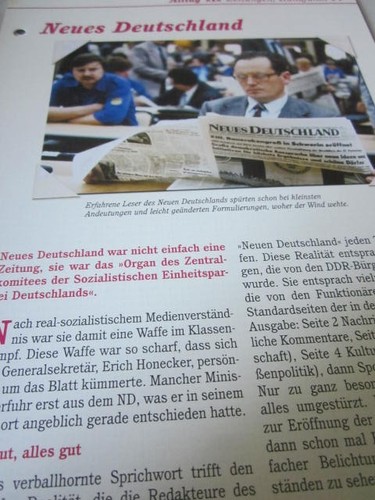 Ddr infokarte alltag zeitungen - infokarte,