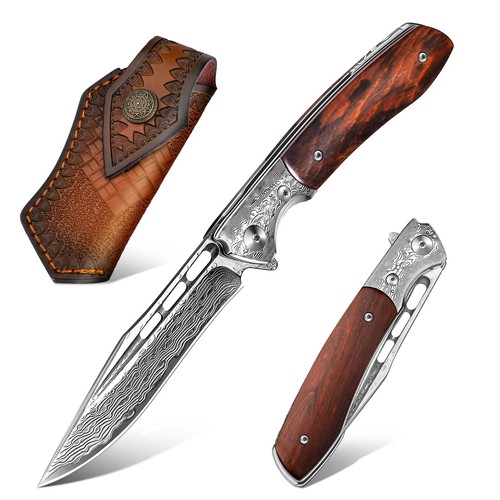 Damast taschenmesser - damast,
