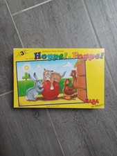 Hoppel-Poppel – Klassisches Brettspiel Haba mit Holzfiguren Würfeln, Vollständig