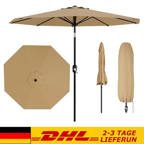 270cm sonnenschirm rechteckig - 270cm,