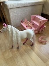 Sindy Pferd Petra Kutsche Ähnlich Barbie