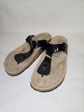 Getragene Zehentrenner Gr. 38