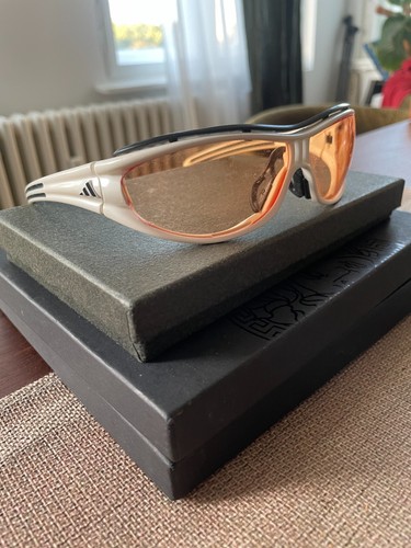 Adidas sportbrille a127 weiss - sportbrille,