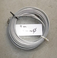 Stahlseil mit einer Länge von 9 Meter und einer Stärke von 4mm