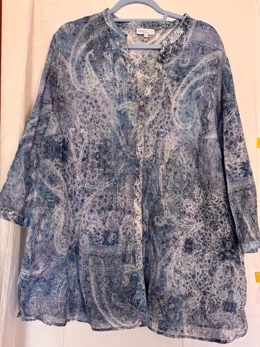 Erfo bluse tunikastil - bluse, 50