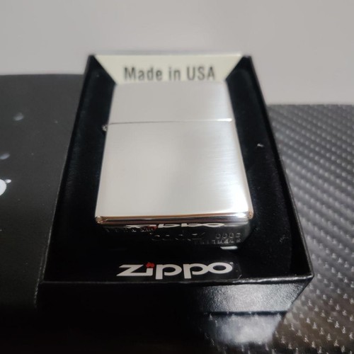 Zippo sterling silver lighter - sterling,