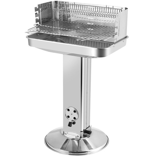 Holzkohle edelstahl grill - holzkohle,
