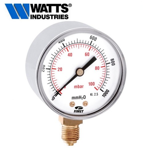 Watts manometer 100 mbar - watts,