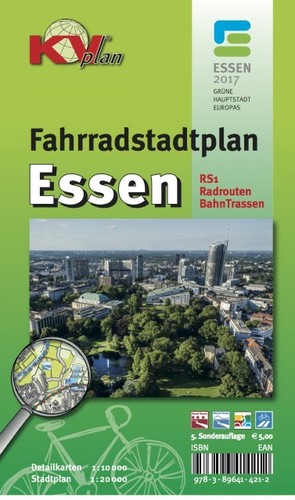 Essen fahrradstadtplan - essen,