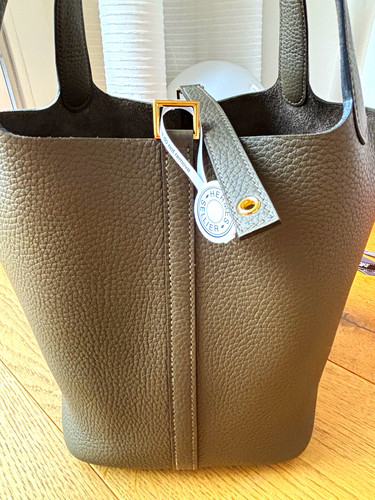 Hermès picotin vert loden - picotin,