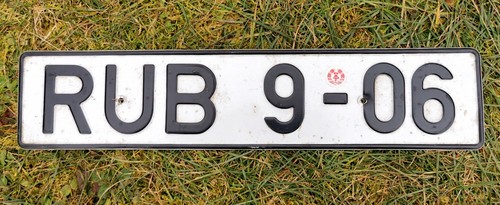 Altes kfz kennzeichen - altes, kfz-kennzeichen