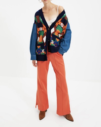 Neu cardigan strickjacke denim - cardigan,