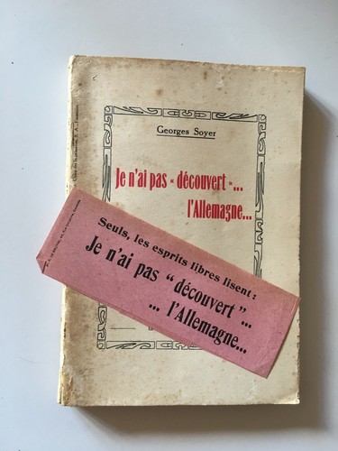 Georges soyer ich habe - soyer,