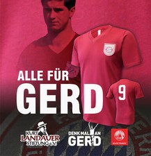 FC Bayern Retro Trikot Palme Gerd Müller