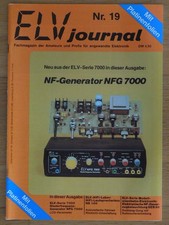 Elektronik-Zeitschrift – ELV journal Nr. 19, Jan./Feb. 1982