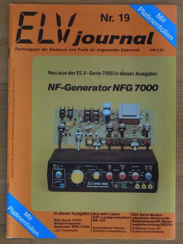 Elektronik zeitschrift elv - –,