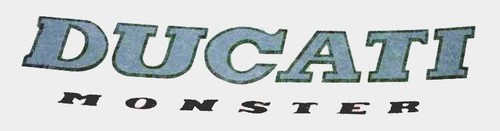 Ducati tankaufkleber für 600 - tankaufkleber,