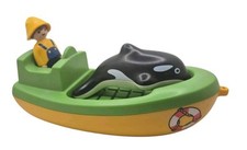 Playmobil 123 Fischerboot Orca Wal Fischer Männchen Badewanne Pool 6739