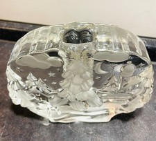 Walther Glas Zweigvase Relief