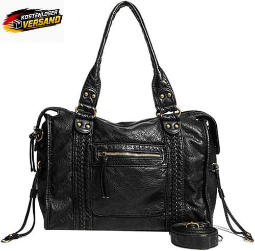 Damen city bag ledertasche - damen,