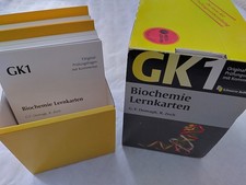 GK1 Biochemie Lernkarten Schwarze Reihe für's Medizinstudium