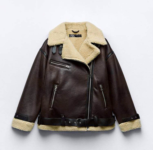 Zara damen bikerjacke - zara,