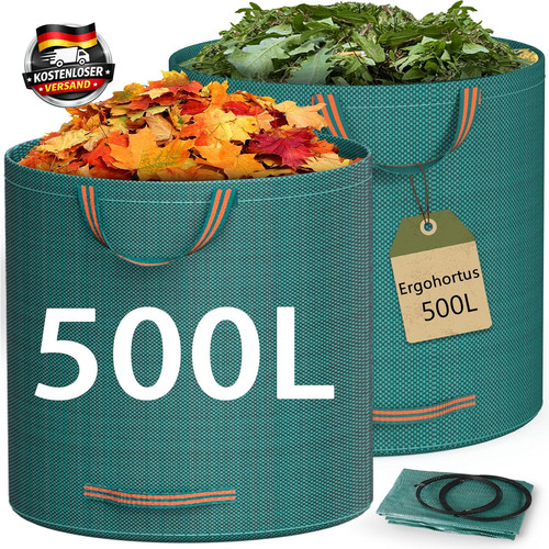 Gartenabfallsack 500l 2er - 500l, 2er-set